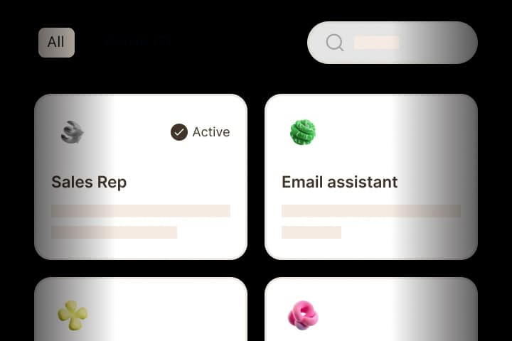 Agent Collection interface